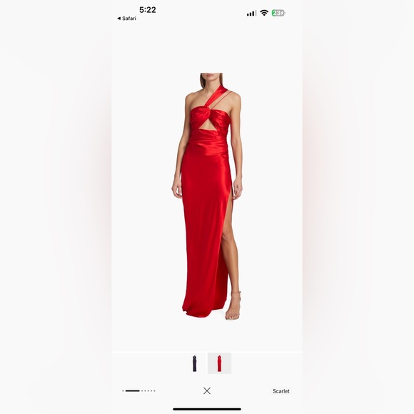 NWT asymmetrical bandeau dress from The Sei - Picture 7 of 7